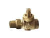 NO-LEAD CF X FIP FULL PORT BALL VALVE CURBSTOP WITH DRAIN